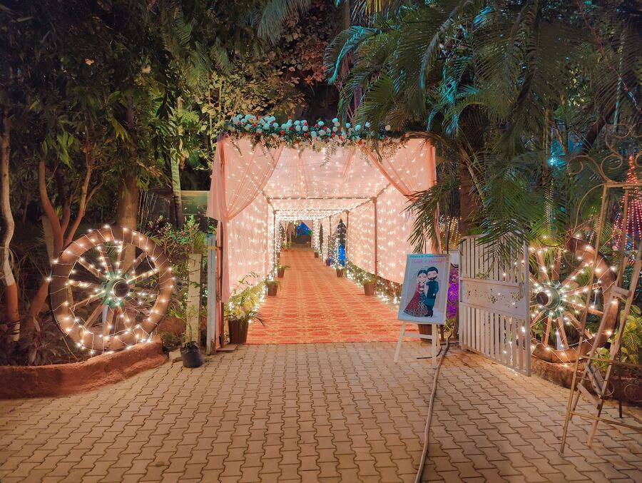 Nisarga Mantapa Wedding Entrance